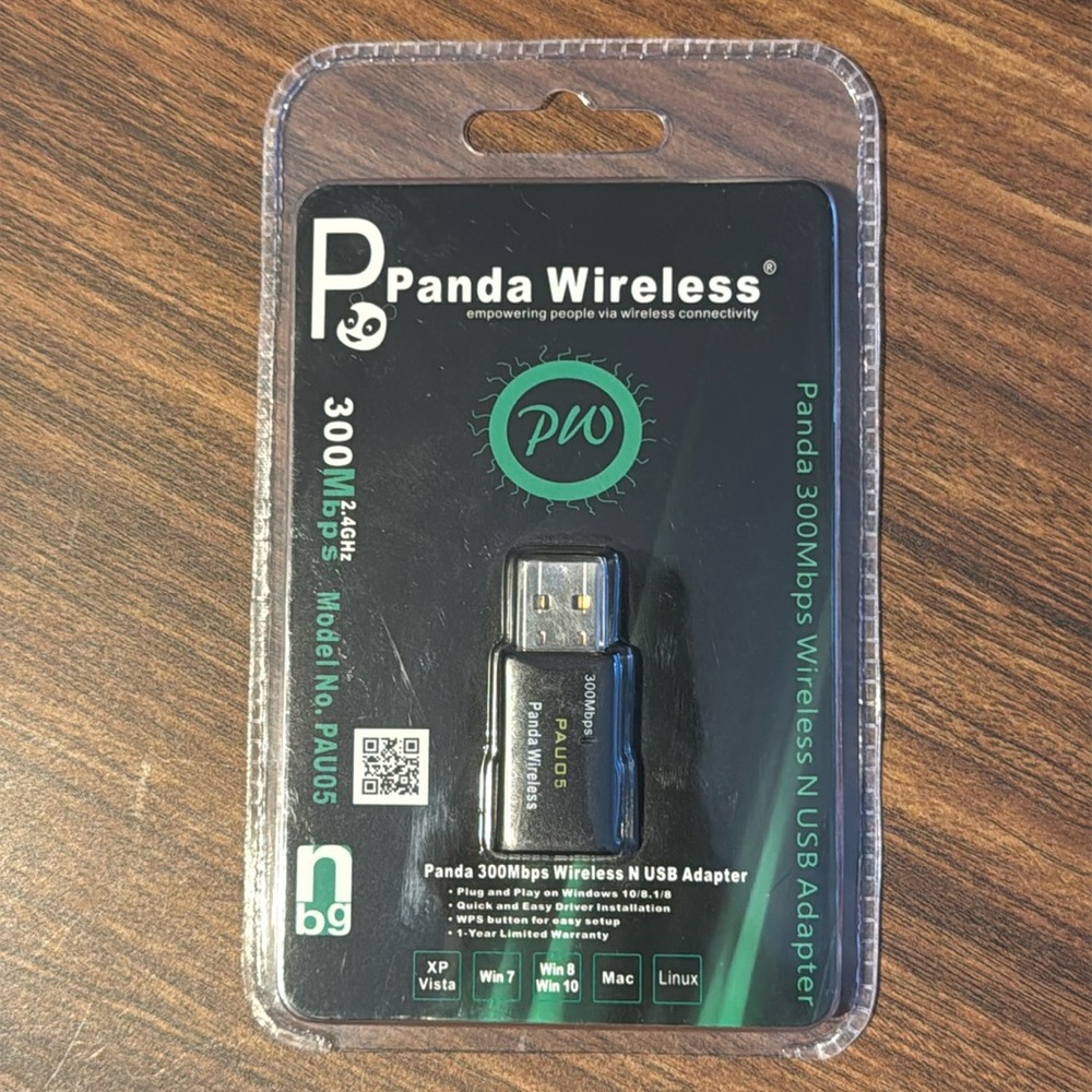 Panda Wireless 300Mbps Wireless N USB Adapter